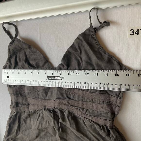 Mossimo Women’s Summer Sleeveless Knee Length Dress size 10, Brown Tan, 1 Layer - Picture 2 of 8